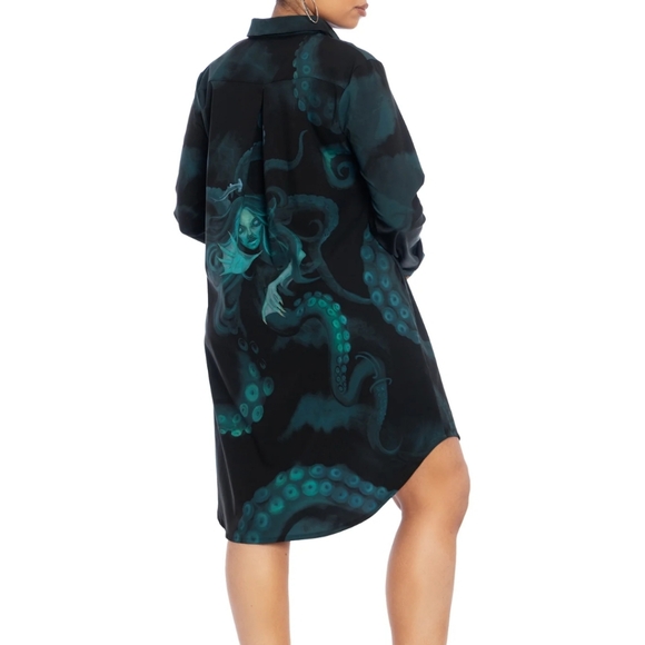 Blackmilk the mermaid cometh business time dress - Picture 2 of 10